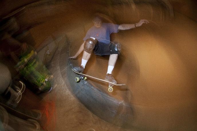 Jay in the halfpipe