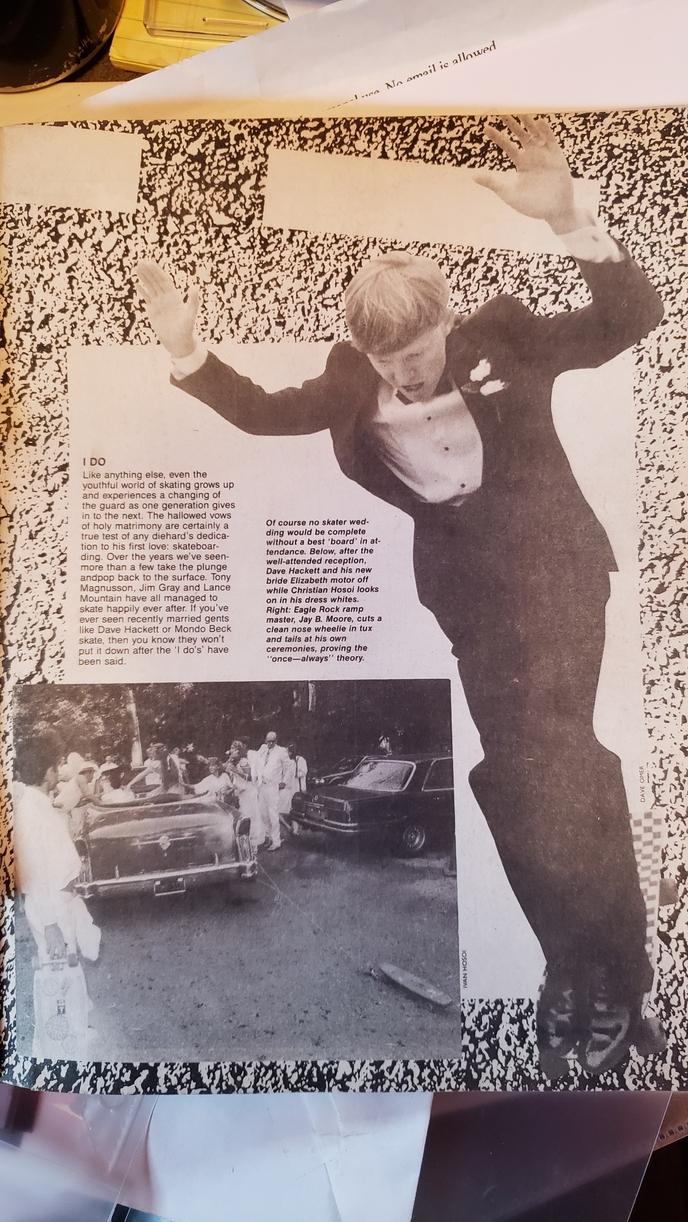 Jay wedding day Thrasher Magazine
