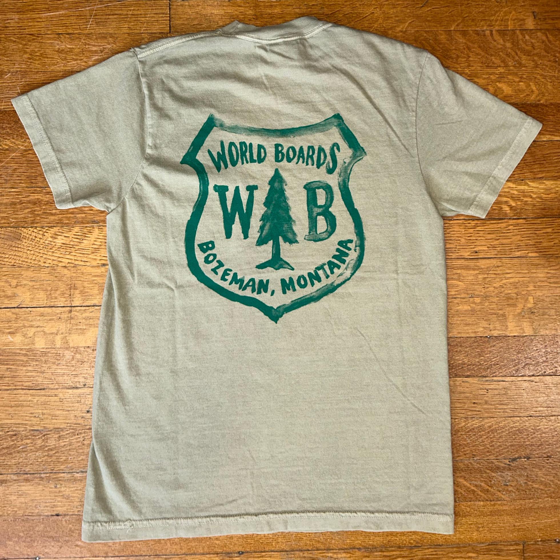 Forest service khaki back